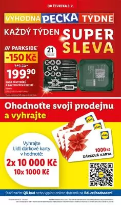 akční leták Lidl 6.2.2025-9.2.2025
