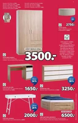 akční leták Jysk 29.1.2025-2.2.2025