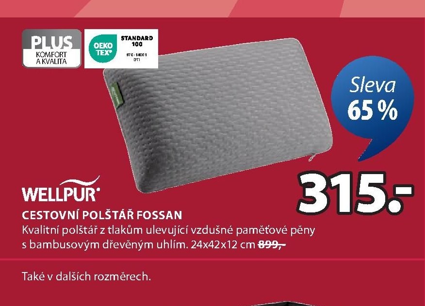 CESTOVNÍ POLŠTÁŘ FOSSAN - Jysk akcniletaky.com