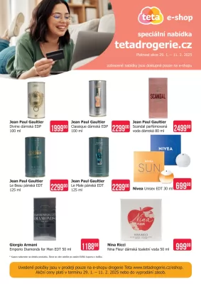 akční leták Teta drogerie 30.1.2025-11.2.2025