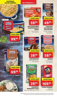 akční leták Lidl 6.2.2025-9.2.2025