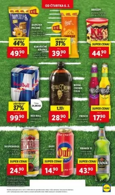 akční leták Lidl 6.2.2025-9.2.2025