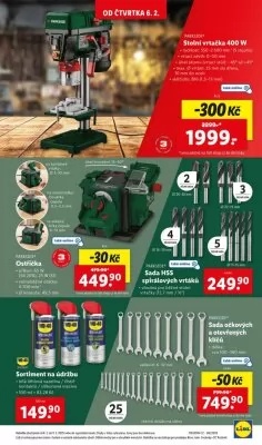 akční leták Lidl 6.2.2025-9.2.2025