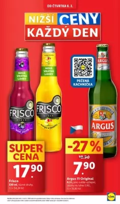 akční leták Lidl 6.2.2025-9.2.2025