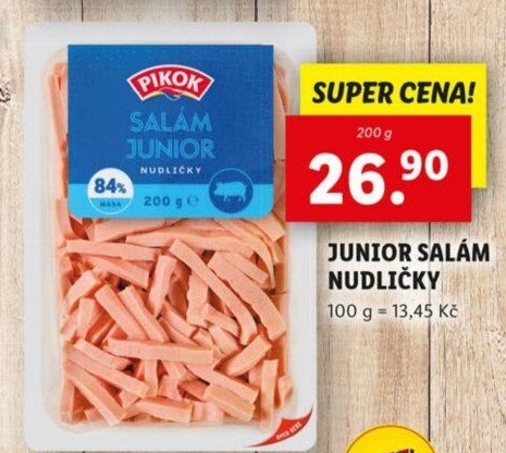 Salám Junior Pikok