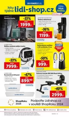 akční leták Lidl 3.2.2025-9.2.2025