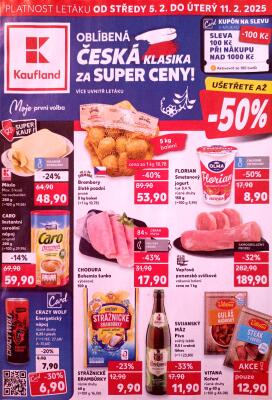 akční leták Kaufland 5.2.2025-11.2.2025