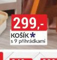 KOŠÍK s 9 přihrádkami
