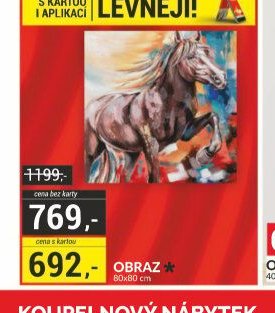 OBRAZ 80x80 cm