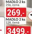 MADLO 2 ks 128, černá