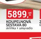 KOUPELNOVÁ SESTAVA 80 skříňka + umyvadlo
