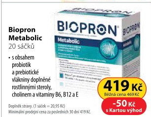 Biopron Metabolic 20 sáčků