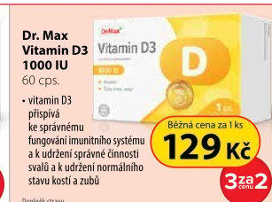 Dr. Max Vitamin D 1000 I.U. 60 kapslí