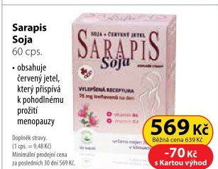 Sarapis Soja 60 kapslí