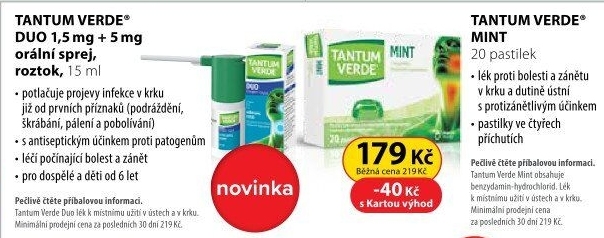 Sprej do krku Forte Tantum Verde