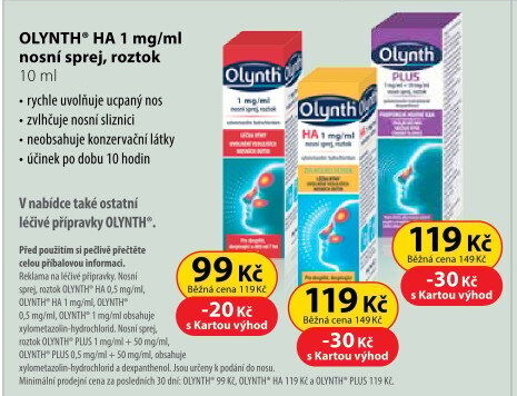 Sprej nosní 0,1% Olynth