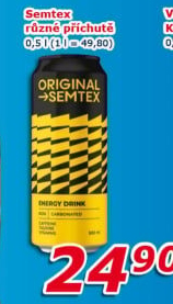 Energetický nápoj Semtex