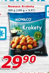 Krokety mražené Nowaco