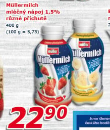 Nápoj mléčný Müllermilch Müller