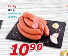 Párky Kostelecké uzeniny