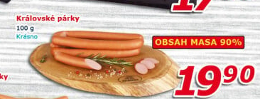 Párky královské Krásno