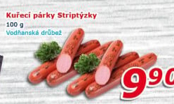 Párky kuřecí striptýzky Vodňanské kuře