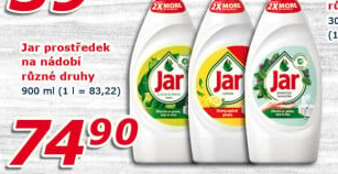 Prostředek na nádobí Jar