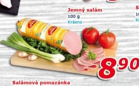 Salám jemný Krásno