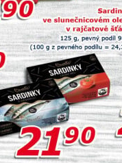 Sardinky v oleji Bassta