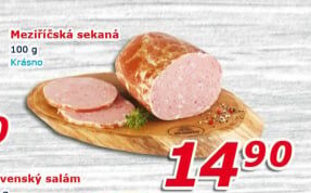 Sekaná pečená Meziříčská Krásno