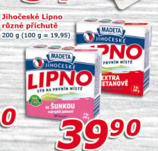 Tavený sýr Jihočeské Lipno Madeta