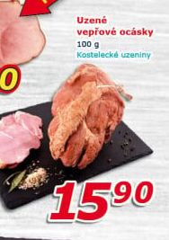 Vepřové ocásky uzené Kostelecké uzeniny