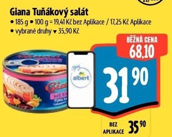 Salát s tuňákem Giana