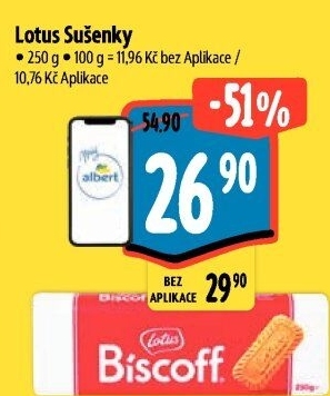 Sušenky Biscoff Lotus