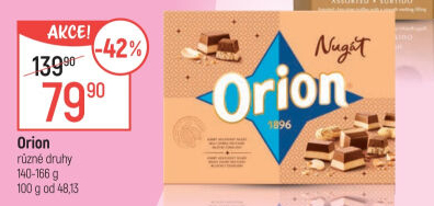 Bonboniéra Nugát Orion