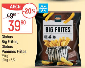 Hranolky mražené Big Frites Globus