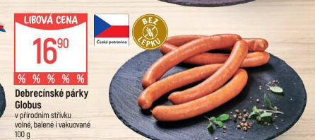 Párky debrecínské Globus