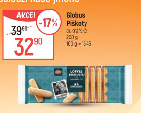 Piškoty cukrářské Globus