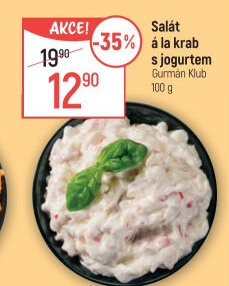 Salát a la krab s jogurtem