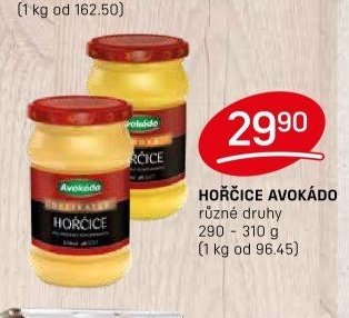 Hořčice Avokádo