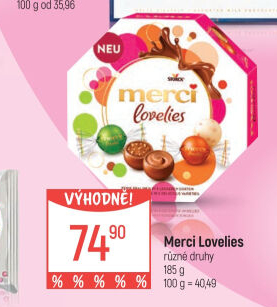 Bonboniéra Lovelies Merci