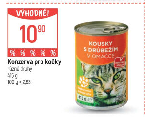 Konzerva pro kočky Korrekt