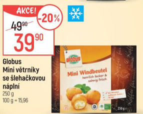 Minivětrníky mražené Globus