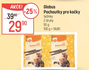Pamlsky pro kočky Globus