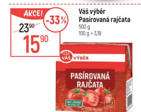 Pasírovaná rajčata Váš Výběr
