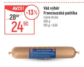 Paštika francouzská Váš Výběr