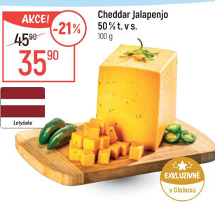 Sýr Cheddar Red