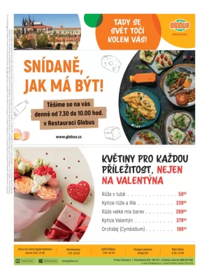 akční leták Globus 5.2.2025-11.2.2025