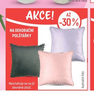 Dekorační polštářky