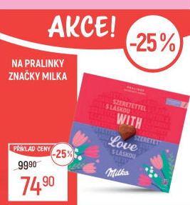 Bonboniéra I Love Milka